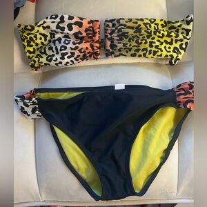 Leopard Print Bikini Set